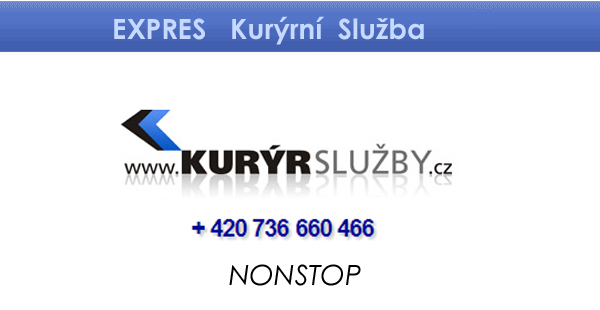 kuryrsluzby.cz
Kurýrní doručovací služba
Expres kurýr, vyzvednutí a doručení zásilky v ten samý den, doručení za několik hodin od objednání