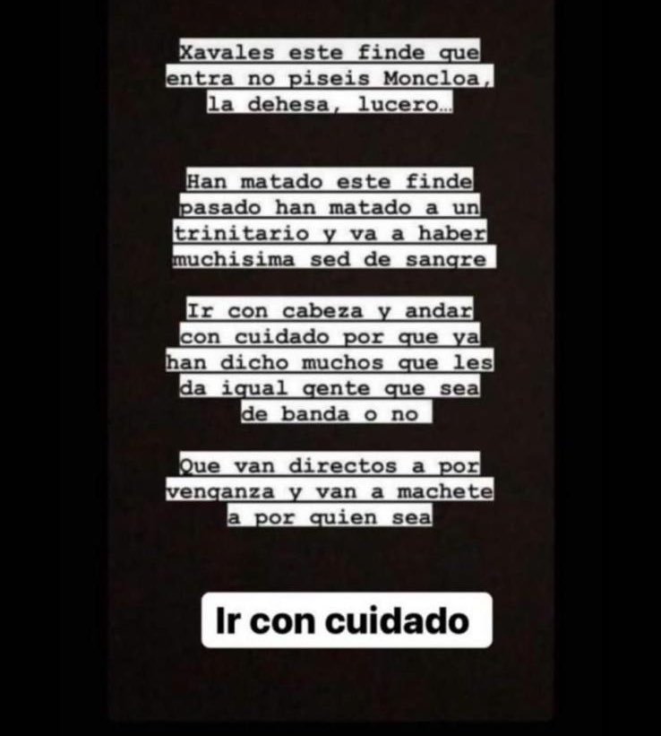 nuriape__'s tweet photo. madrid me está dando vibes de la purga no entiendo nada esto es real? https://t.co/SegBRW2Ngd