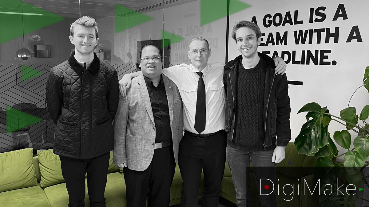 digimakemedia's tweet photo. It was a pleasure meeting with Lern TV last week for a conversation about collaboration and future projects! 

Here at DigiMake we’re all about partnerships and collaboration - meeting with, and working for, ambitious new people!

#collaboration #lernglobal #newproject https://t.co/x3jkpyhI4G