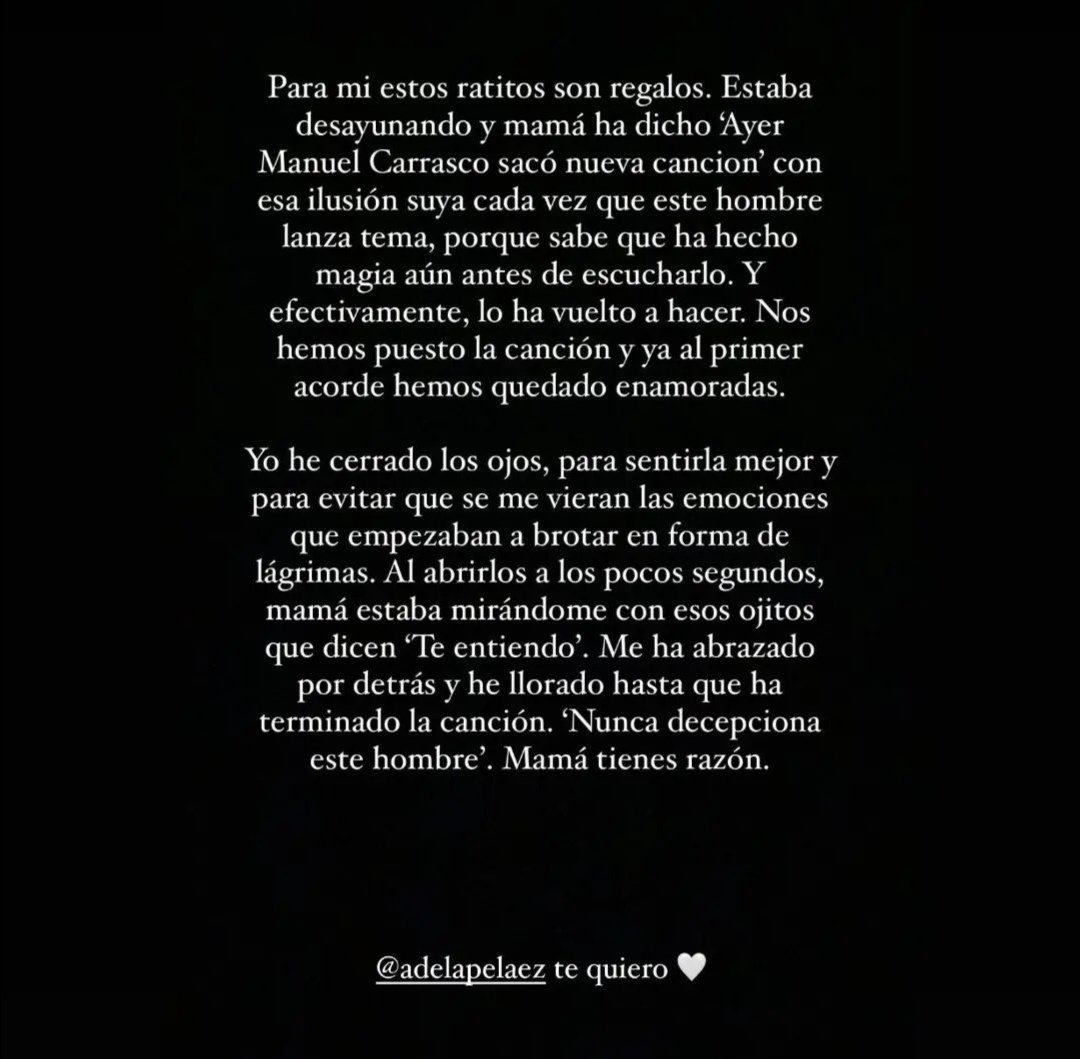 apucela66's tweet photo. @manuelcarrasco_ nos tienes locas a las tres mujeres de casa! https://t.co/N3YRbmLopb