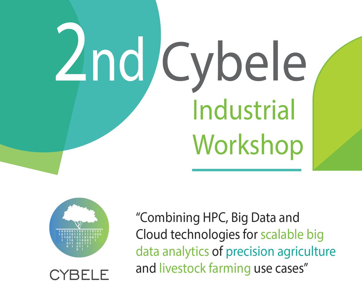 2nd Cybele Industrial workshop. 
<a href="/CYBELE_H2020/">CYBELE</a> is inviting all interested stakeholders in a @HiPEACwebinar on 17 February 2022.

Register for free: lnkd.in/eYkJ3gbW
Read more: cybele-project.eu/news-events-20…

#bigdataanalytics  #agriculture  #livestock #farming #EU_H2020 🇪🇺