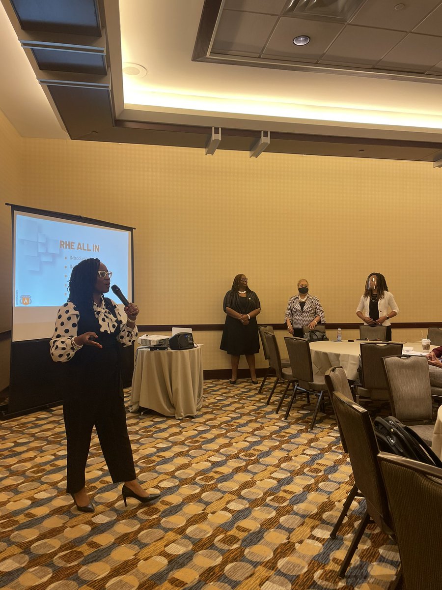 TABSE_Texas's tweet photo. @LancasterISD Rolling Hills Elementary Principal @CherishPipkins presented her Dr. Jay Cummings 2021-2022 demonstration school. Ms. Pipkins shared how her school is successful and the different ways they help their students #TABSE2022 https://t.co/mNu9Z4rnol
