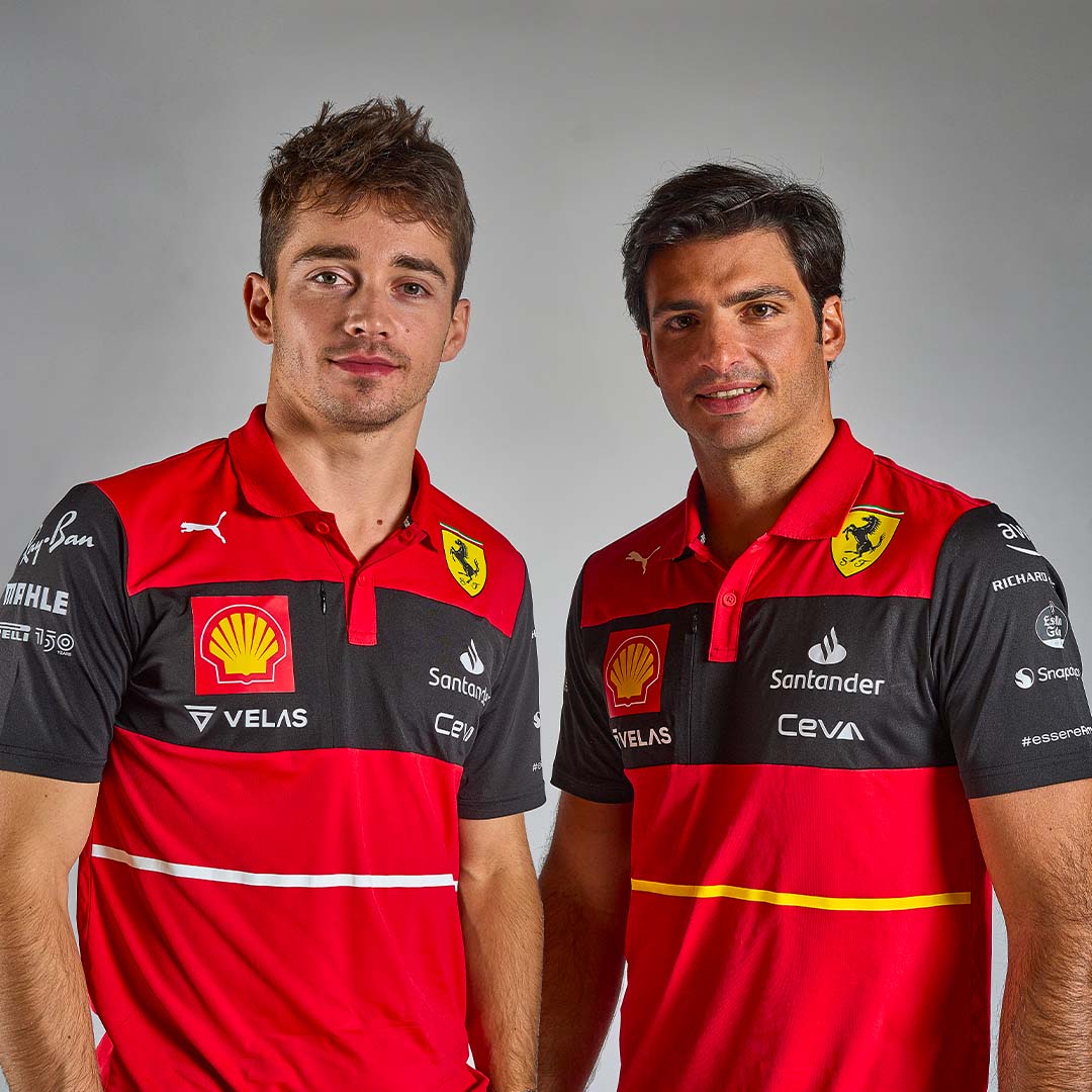 scuderia ferrari 2022 replica team polo shirt