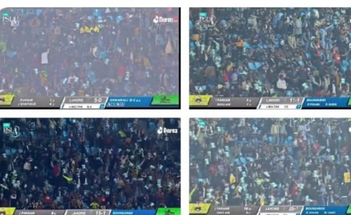 Ub_Strikes's tweet photo. The crowed in lahore stadium is electrifying.
#Lahore 
#LQvMS https://t.co/YUtBvqBPnR