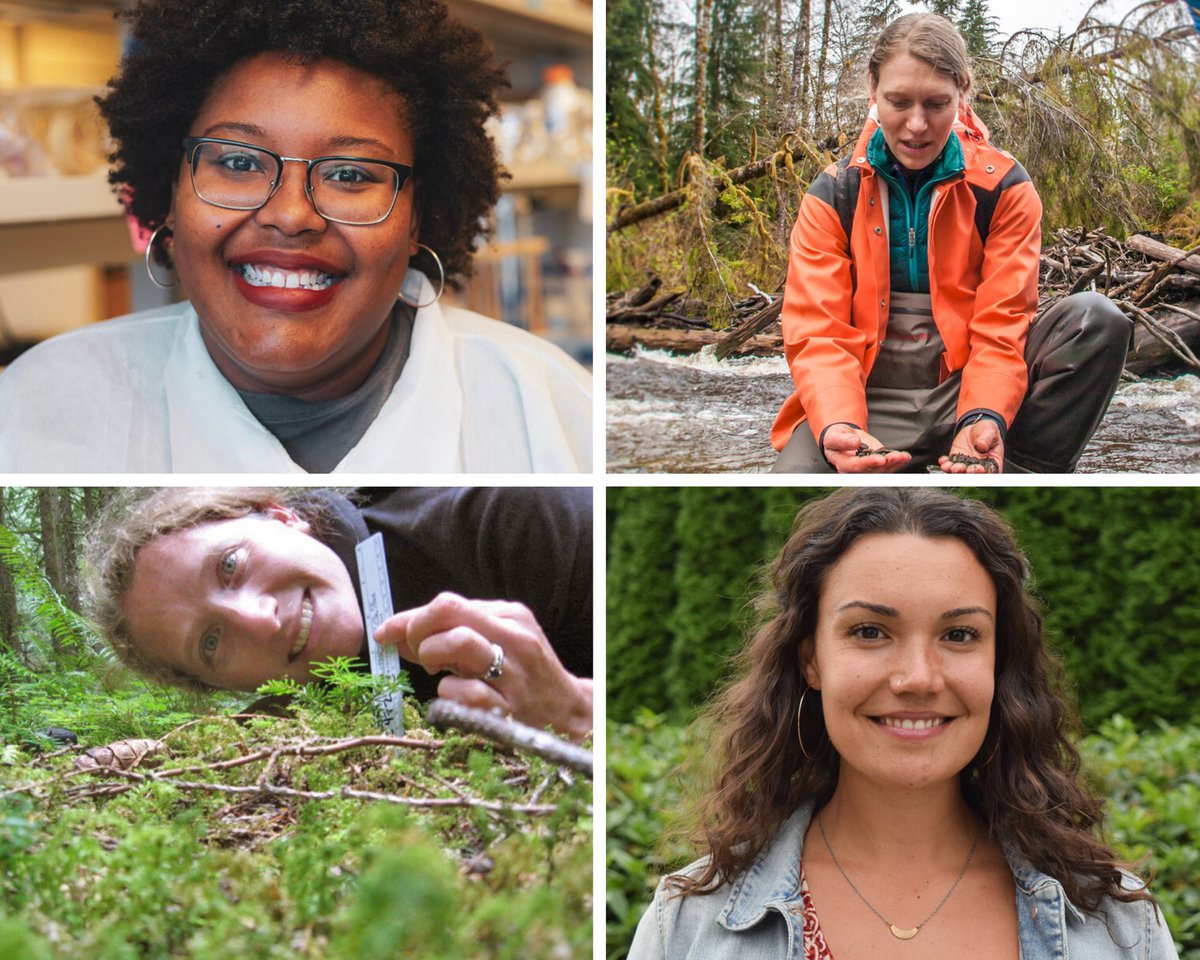 Conserve_WA's tweet photo. (1/2) On #InternationalDayofWomenandGirlsinScience, we celebrate the amazing women scientists making a change here at TNC Washington! https://t.co/AfxY701dnN
