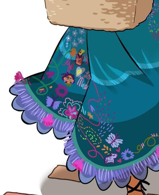 Mirabel's skirt is driving me crazy😢 