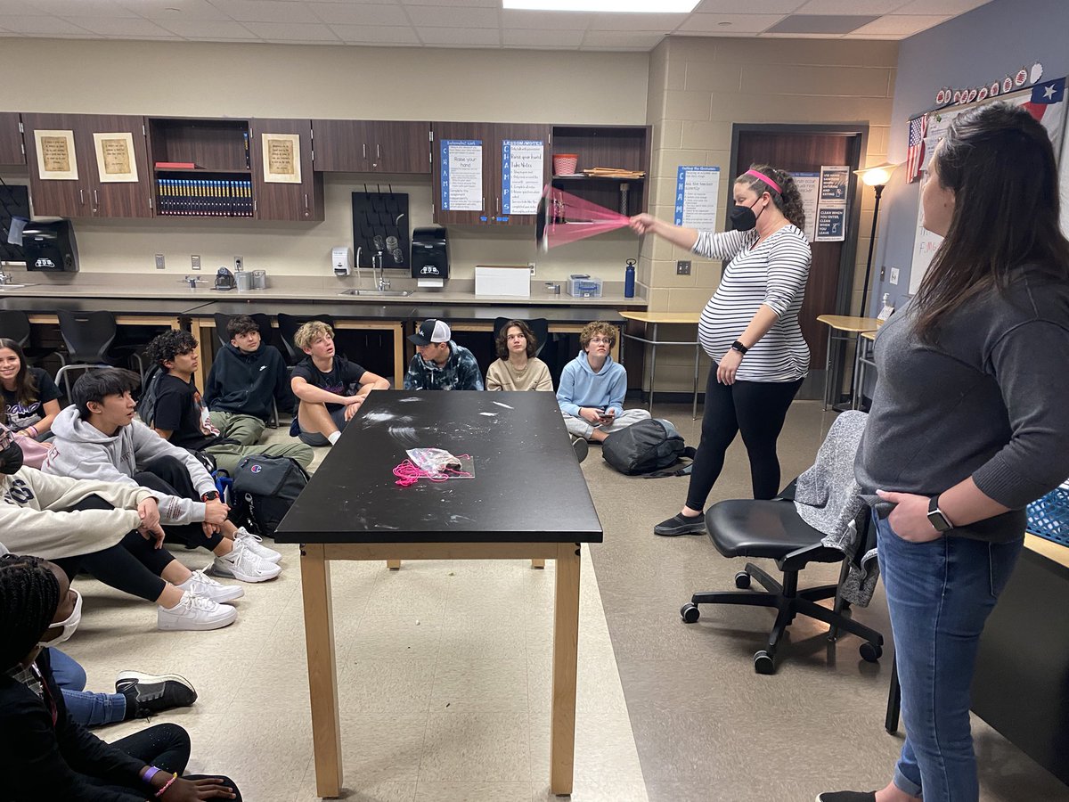 The <a href="/LeamanJH/">Leaman Junior High</a> 8th grade science classes had a great time bringing Newton’s laws to life. What a cool and engaging lab!