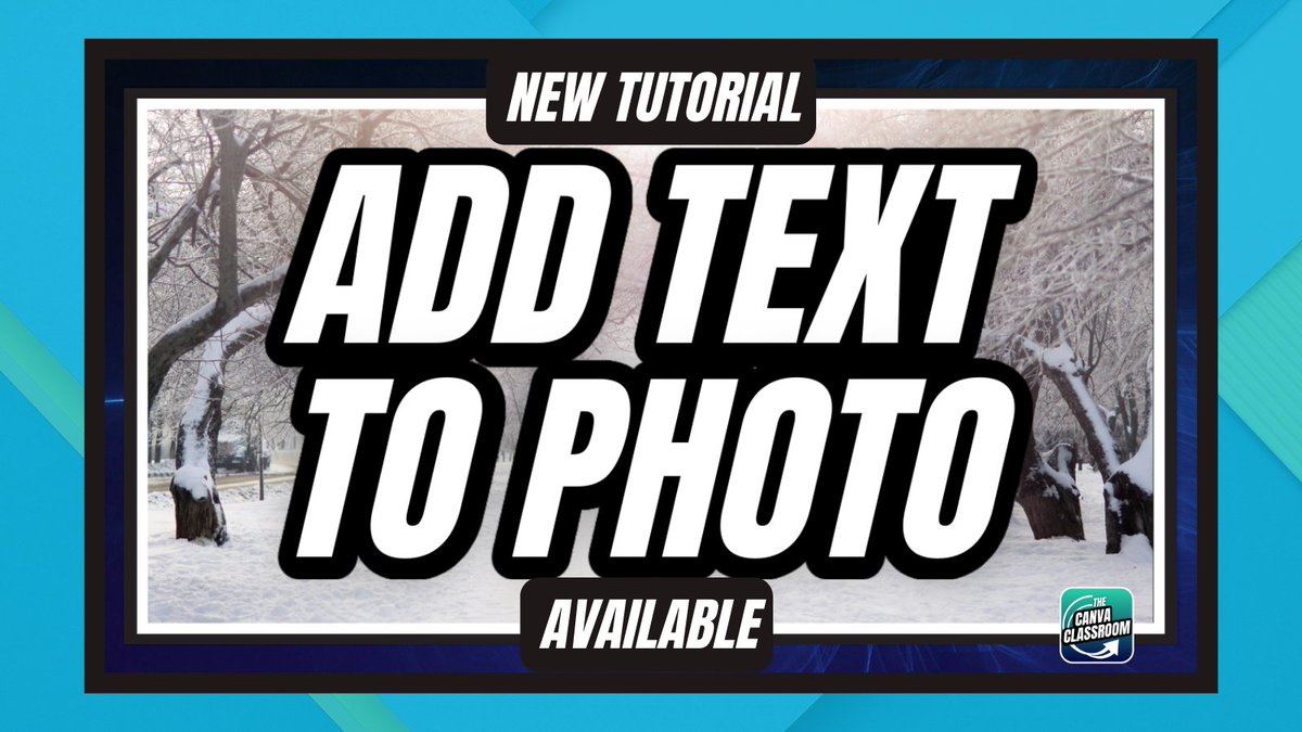 learncanva4yt's tweet image. Have you ever had an image that you wanted to add text to, but didn't know where to start?   You will even see how to sign up for Canva, how to watermark a picture, how to add text animation, and so much more. 
youtu.be/UvY7usxH8MA
#canvatutorials #thcanvaclassrom