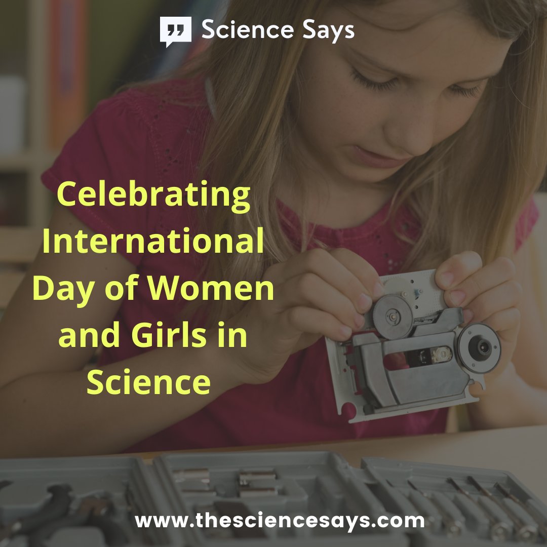 truesciencesays's tweet photo. Today is #WomenScienceDay!

Let's celebrate all women and girls in science and STEM. https://t.co/HpNXC9JtYV