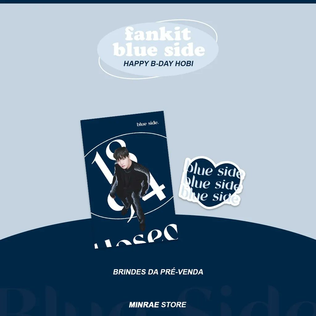 Pré-Venda kit de aniversário do HOBI 🥺🤍

Pré-Venda inicia no dia 11/02 e termina no dia 18/02, ganhe brindes comprando nesse período.

minraestore.com.br/produtos/pre-v…

shopee.com.br/product/315720…