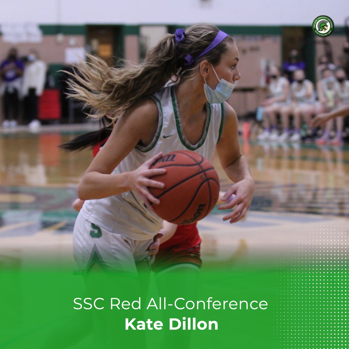 2 years in a row! And still only a junior. Great Job Kate!