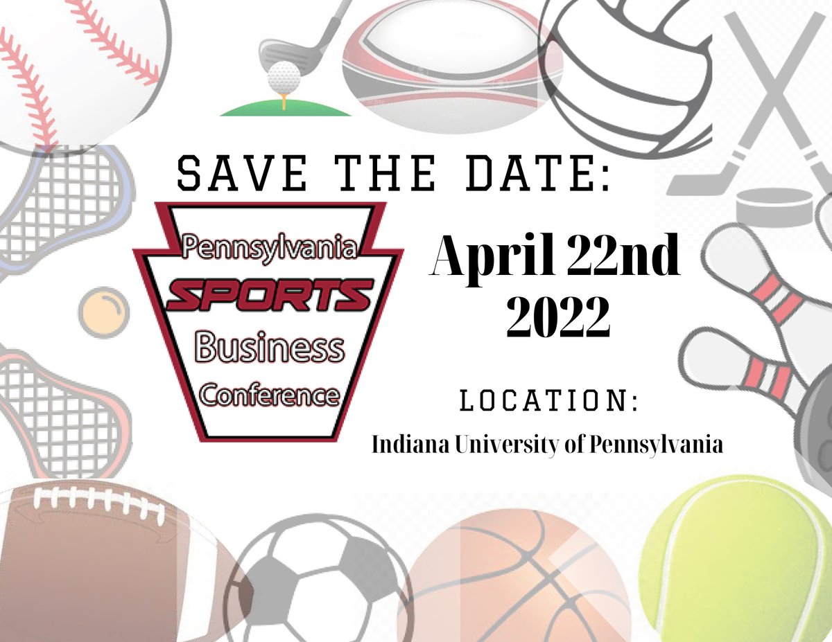 🚨COMING UP🚨: The Pennsylvania Sports Business Conference. Save the date!