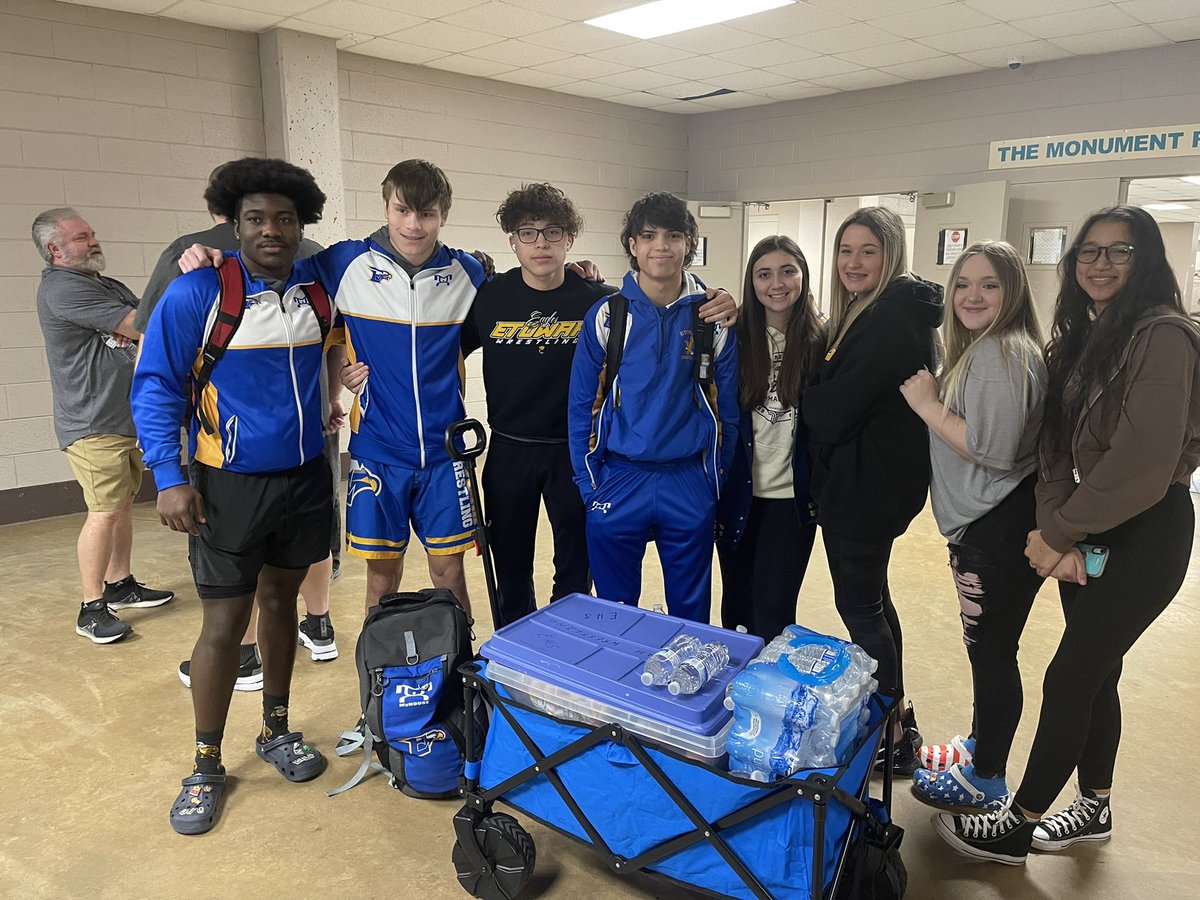 Wishing tons of luck to our Etowah wrestlers as they get ready to compete at GHSA State wrestling tournament &amp; a shout out to the wrestling managers who will be working the mats for the event. Let’s go Etowah!!! <a href="/OfficialGHSA/">GHSA</a> <a href="/EtowahHS/">Etowah High School</a>