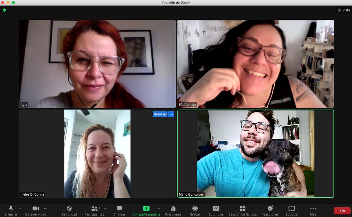 efacontigo's tweet photo. ¿Qué estamos haciendo hoy? En reunión de equipo desde bien temprano dándole últimos toques a lo que empieza este finde. 

#AprenderAVer Fotografía Digital Nivel 1, #EscribirBien Nivel 1, #FotografíaIntervenida en Artes Visuales y #ElPoderDeMirarse con Autodesnudo Fotográfico. 💛 https://t.co/nr7B91eQzd