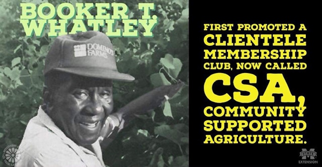 StarkFreshOH's tweet photo. It’s National Inventor Day! 

Booker T. Whatley was a horticulturist and agriculture professor at Tuskegee University who first introduced the idea of CSA (Community Supported Agriculture) programs in the 1960s as a solution for struggling Black farmers. #BlackHistoryEVERYMonth https://t.co/SoWJj0zmvO