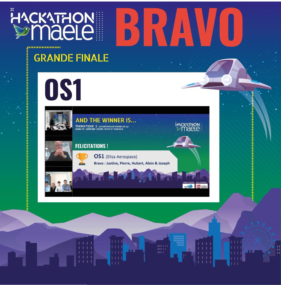 Hackathon MAELE tweet media