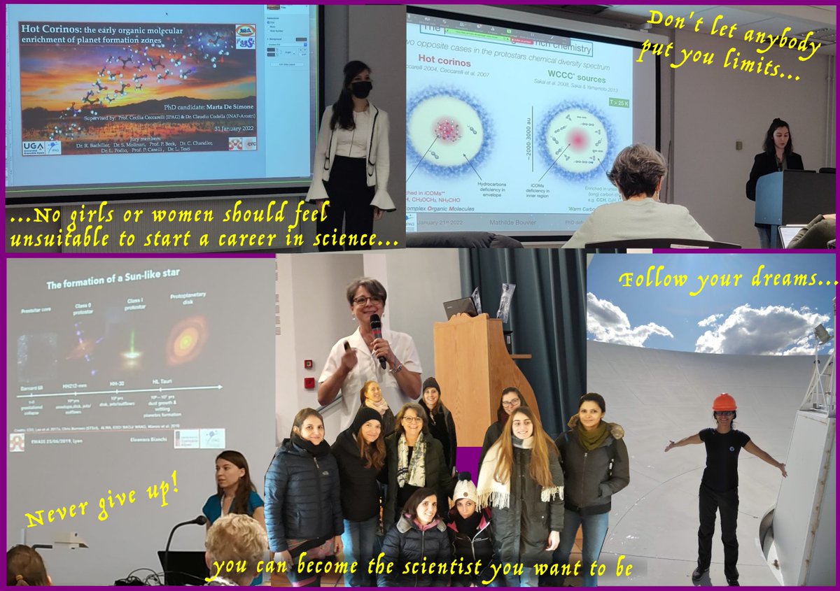 ✨Representatives of the <a href="/ERC_Research/">European Research Council (ERC)</a>  <a href="/DawnOrganic/">DawnOrganicChemistry</a> group wish you all a happy #WomeninScienceDay. 
Because being a woman should not discriminate you in doing anything! 💪🧠✨
.
#Astrochemistry #Science  #InternationalWomenAndGirlsInScienceDay #WomeninScienceDay #motivational