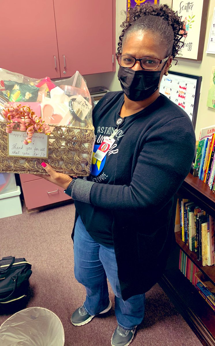 ms_kbsmith21's tweet photo. She’s the best of the best! My counselor, mentor, and #1 go to. Thank you for all you do and all you are! Happy counselors week!! #appreciationpost #selfcare #mycounselor https://t.co/TmmF43cqp3