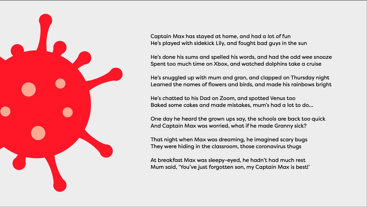 naebotherbooks's tweet photo. Does Captain Max stop the Big Bad Germs?🦸
Find out now🦠Happy reading, we hope you enjoy!📖
Our short story is available to download in pdf form via the link in bio🔗🧑🏫
#shortstory #childrensbooks #captainmax #naebother https://t.co/ilm37lKOOi