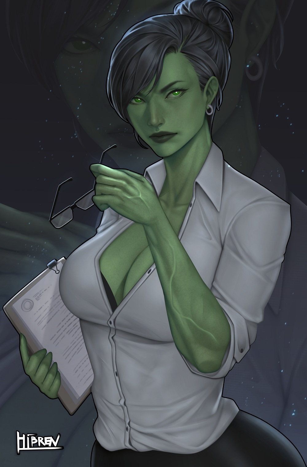 Hibren on X: "Don't make me angry!😡 My second video is Jennifer Walters. Hope you like her guys! 😃🥳 And this is video process if you want it. https://t.co/xQlRFyUatS #hibren #fanart #digitalpaint #