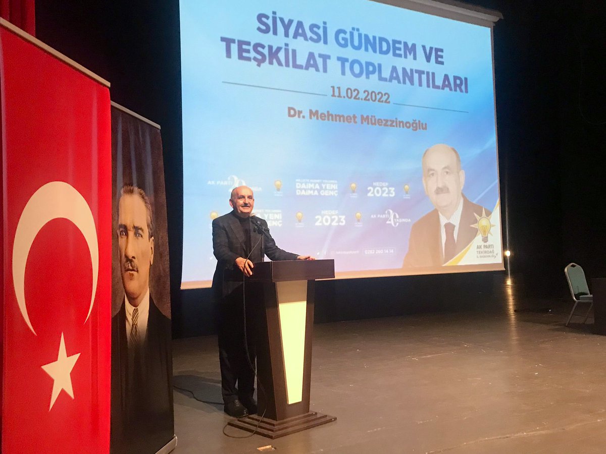MuezzinogluDR's tweet photo. Tekirdağ İl Başkanlığımızın düzenlediği, “Siyasi Gündem ve Teşkilat Toplantıları” kapsamında, teşkilatımızla buluştuk. Siyasi gündemi istişare ettiğimiz toplantımıza katılım sağlayan tüm hemşehrilerimize teşekkür ediyorum. 

@CKoncagul @MustafaYel59 @mestanozcan @tekirdagakparti https://t.co/gzl8g9K1TM