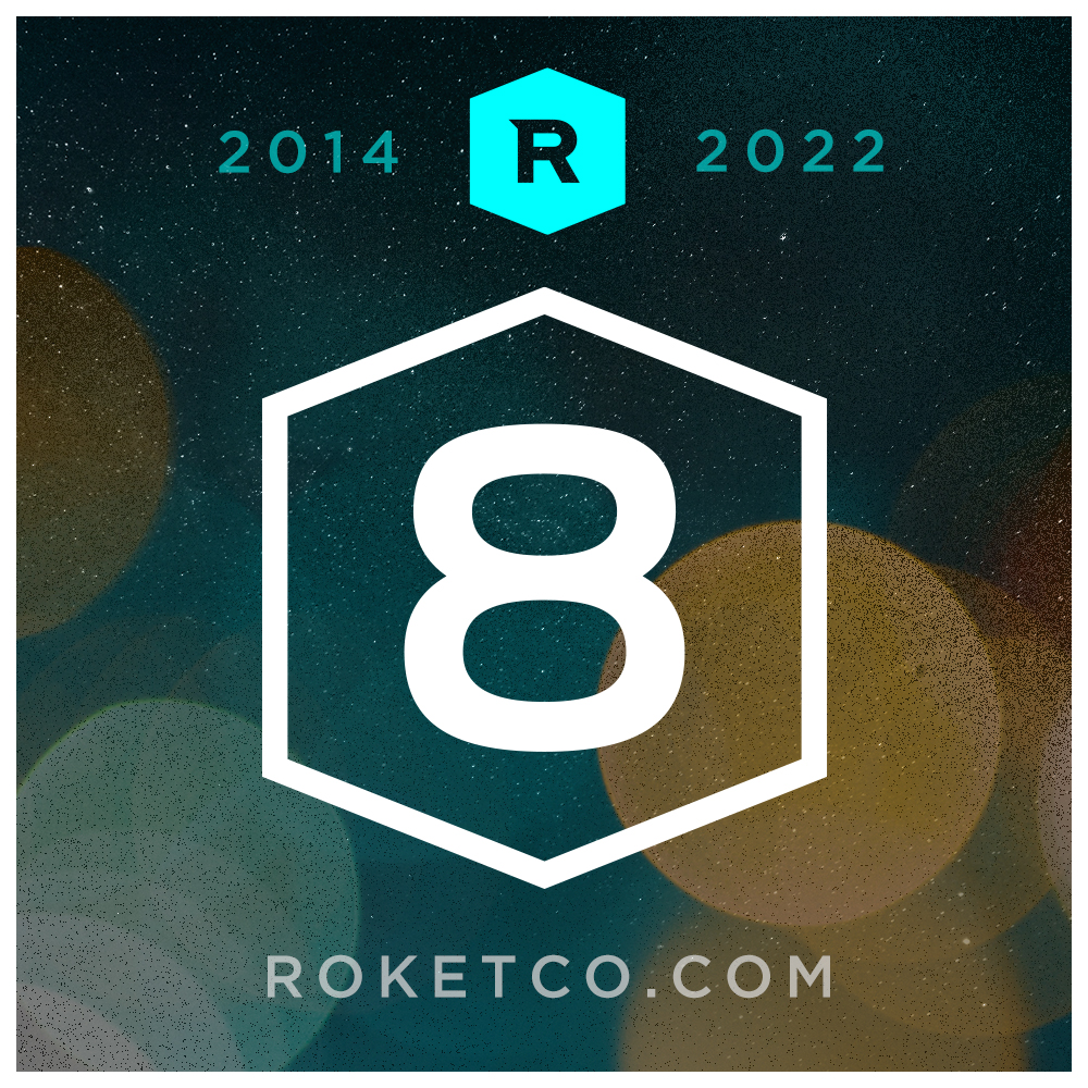 Here’s to 8 stellar years!  🍻 🚀

- Alex &amp; David

#anniversary #roket