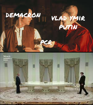 #Dracula #Putin #Macron #mesa  #meme