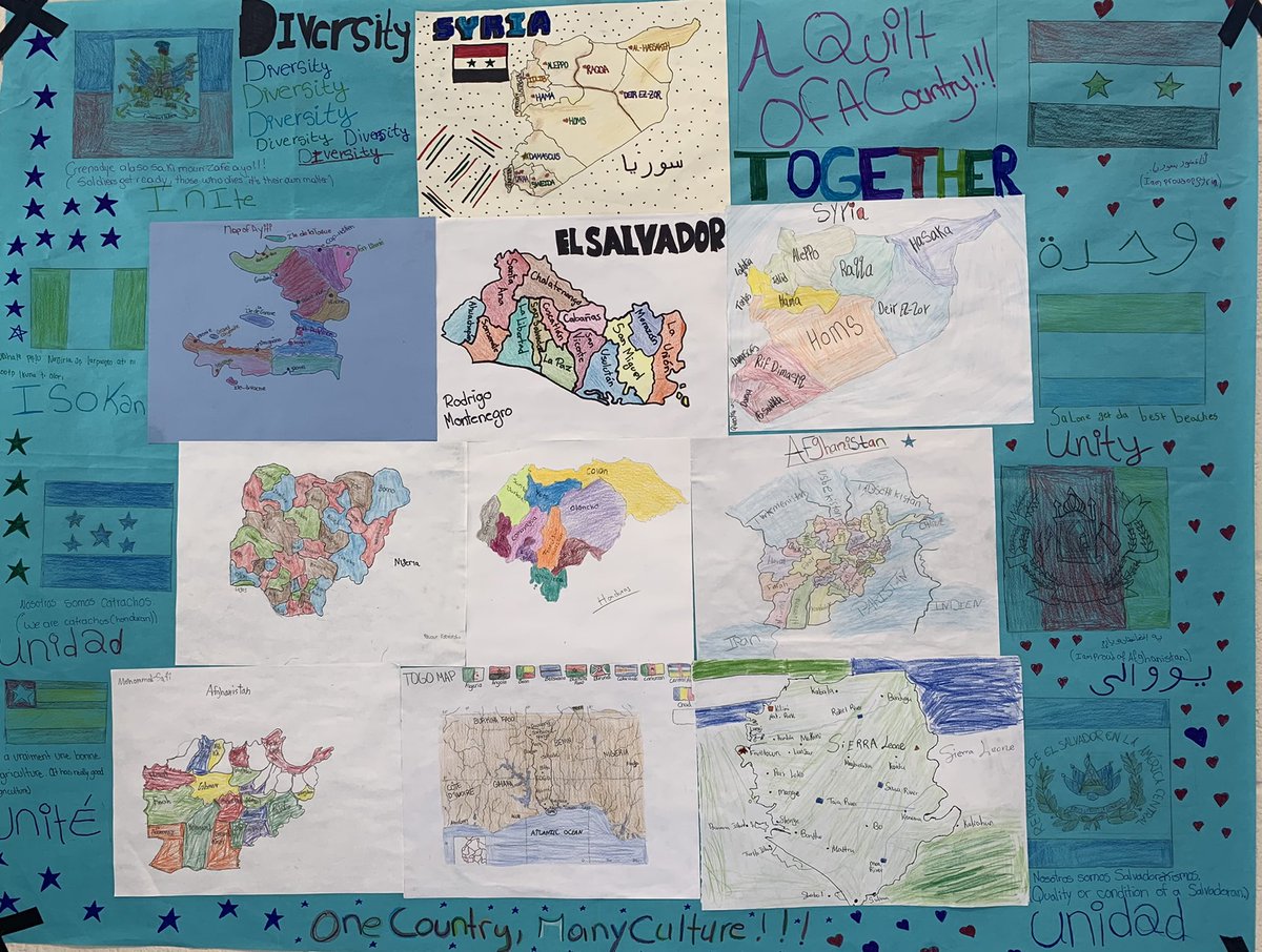 abiolamacaulay's tweet photo. #ESOLAdvanced #aquiltofacountry  #diversity #ouruniquetalentsmadeAmericawhstitistoday ##Esolproud #pgcpsproud #esolinaction #mystudentsarebetterthanyours https://t.co/kG1SLwW1P5