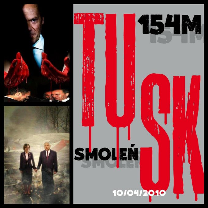 Lacraa6's tweet photo. Widzieliście plakat Smoleński ?? 

Oni są chorzy 😳😳😳 https://t.co/KNmGbHxnHt