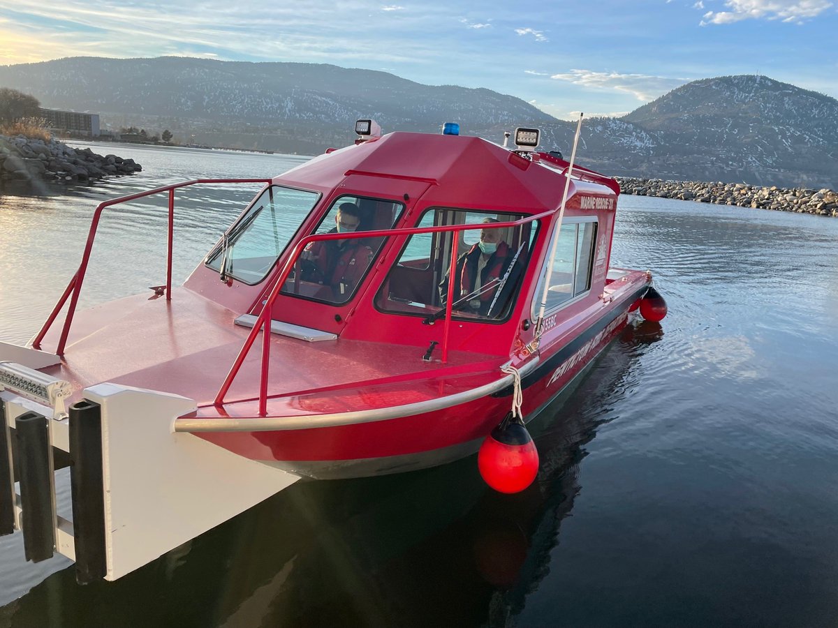 "Harvey" Donated $15,000 towards upgrading our Rescue Boat Seats so the Firefighters when in harsh water conditions will be safe when out to conduct a water rescue.  Thank you Harvey!  #community #Donation @iafflocal1399 #PFD <a href="/cityofpenticton/">City of Penticton</a>