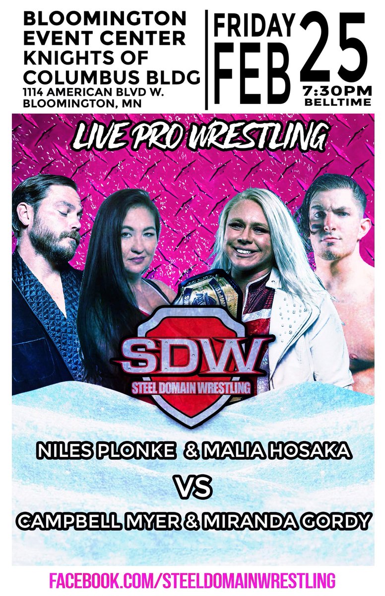 SteelDomainWrestling (@officialsdw) on Twitter photo 