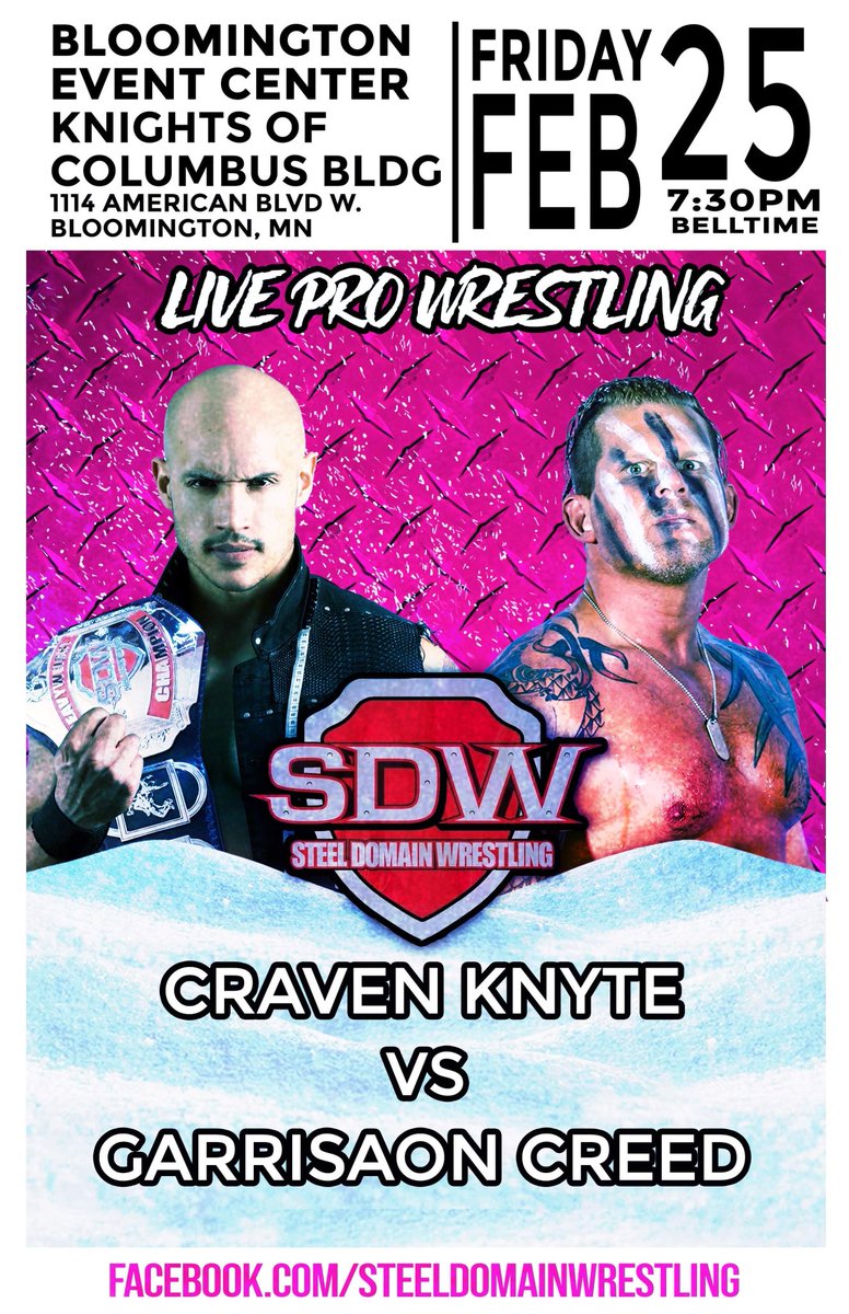 SteelDomainWrestling (@officialsdw) on Twitter photo 