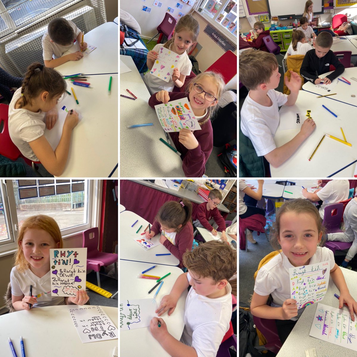 ysgolbroallta's tweet photo. Mae #YCastell wedi mwynhau nifer o sesiynau lles yr wythnos hon. Rydym wedi creu cardiau caredigrwydd, ymlacio wrth wrando ar gerddoriaeth &amp; lliwio mandala ac wedi cymryd rhan mewn sesiynau ioga gyda @KateElis230. Gorffennon ni’r wythnos gyda Cosmic Yoga cyn mynd adref 🧘‍♂️😊 https://t.co/UksDTyQeGa