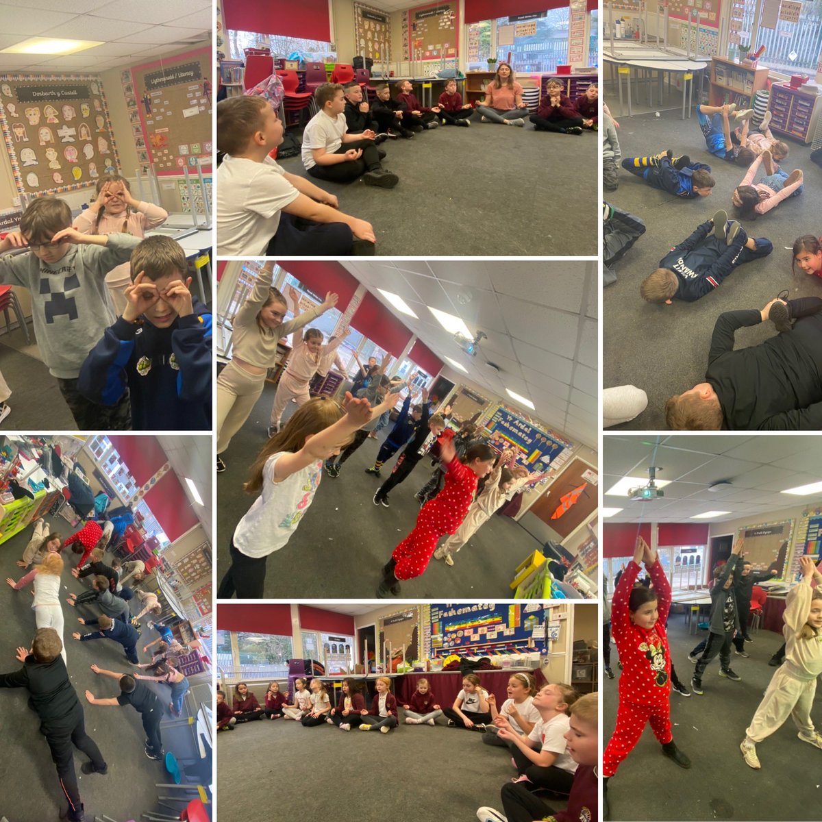 ysgolbroallta's tweet photo. Mae #YCastell wedi mwynhau nifer o sesiynau lles yr wythnos hon. Rydym wedi creu cardiau caredigrwydd, ymlacio wrth wrando ar gerddoriaeth &amp; lliwio mandala ac wedi cymryd rhan mewn sesiynau ioga gyda @KateElis230. Gorffennon ni’r wythnos gyda Cosmic Yoga cyn mynd adref 🧘‍♂️😊 https://t.co/UksDTyQeGa