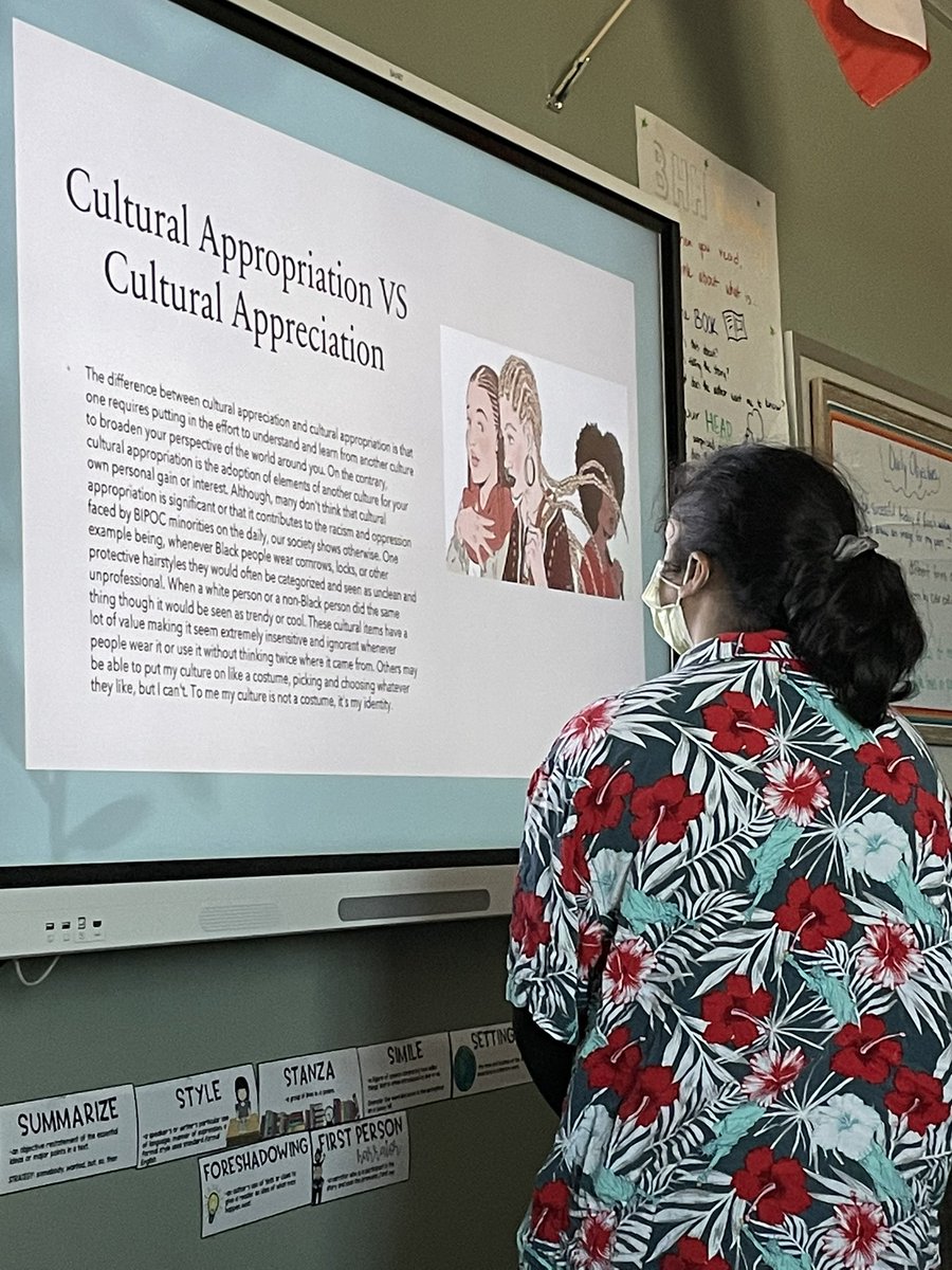 The students did a great job on their passion project!