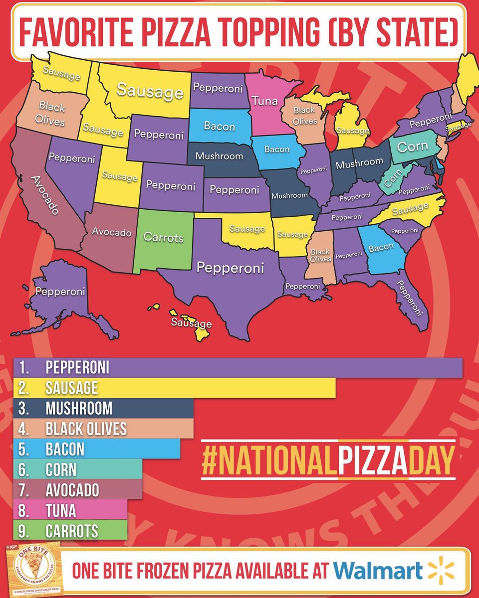 ElBadiablo's tweet photo. Esto es preocupante, aquí nos debatimos en que si la piña debe de ir en la pizza o no mientras que en los EUA, hay lugares donde le ponen elote, zanahoria o atún. https://t.co/ktKYLhicrY