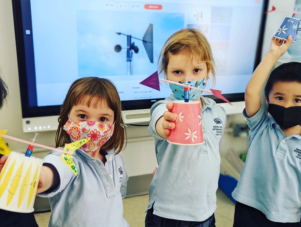 NAISNY's tweet image. The Early Years Global Partnership day went down a storm this week. Lots of MIT-inspired activities opened the children’s eyes to all things weather!
The fun activities included:
- Weather Cycle Bags
- Weather Forecasting
- Weather Vane Making
- Dressing up for the weather