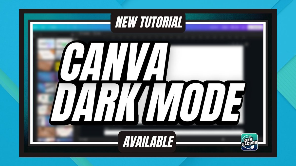 learncanva4yt's tweet image. Do you know that Canva now has several themes for your viewing pleasure?  In this Canva tutorial, you will learn the best way for enabling dark mode in Canva as well as light & system mode. 
youtu.be/pPtQE4ac4r4
#canvatutorials #thecanvaclassroom