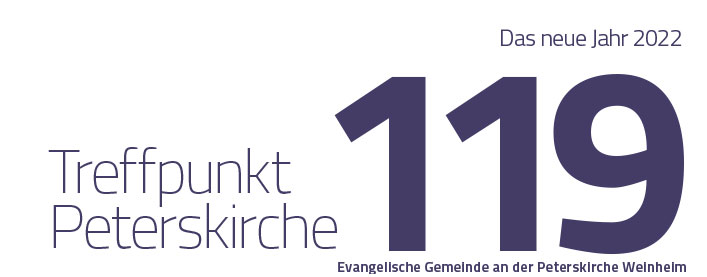 Unser "Treffpunkt Peterskirche - Ausgabe 119“ ist als pdf abrufbar: ekiwhm.de/media/download…