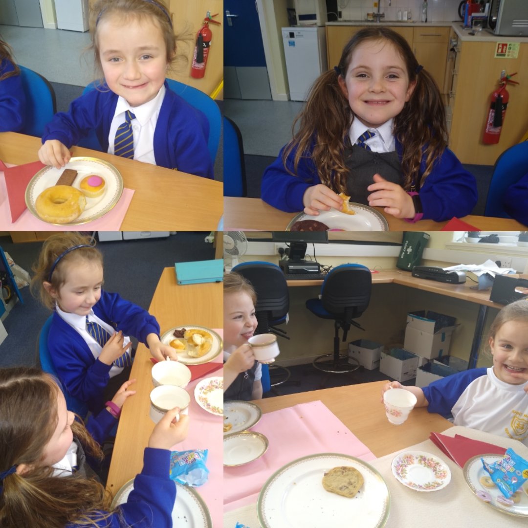 Our Outstanding Citizen's for this half term celebrating at their tea party. Lots of jokes were told and loud laughter heard. It was fun, fun, fun! #cakes #treats #teaparty #OutstandingCitizens #rolemodels #rewards