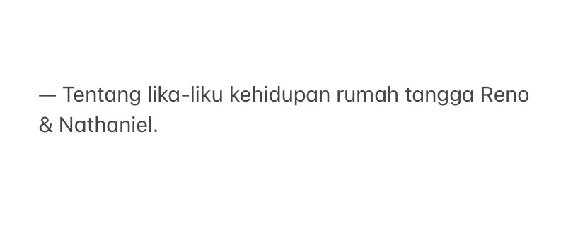 fak3butterflies's tweet photo. nomin au

   “AWAS ISTRI SAYA GALAK”

— part of Paten : Nathaniel &amp; Reno
©NARESH, 2022 https://t.co/7TKAybEs3X