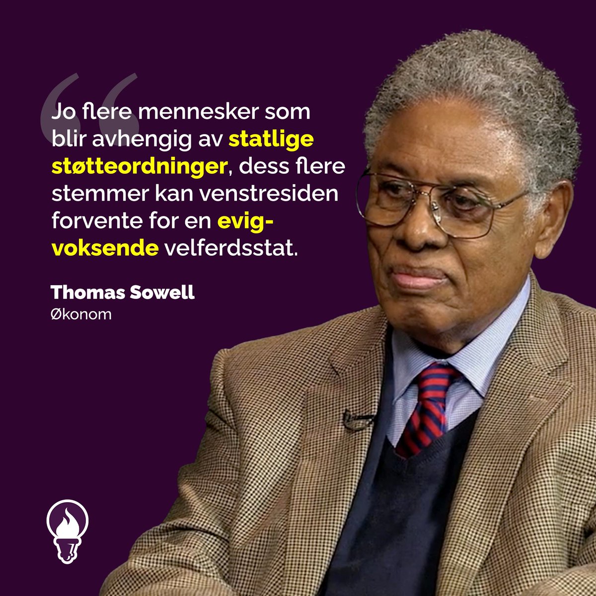 Liberalistene's tweet photo. Stadig flere har på en eller annen måte gjort seg avhengig av staten: Stadig flere jobber i offentlig sektor, mottar #trygd eller subsidier. Resultatet er økt oppslutning hos partiene på venstresiden, en stadig ekspanderende #velferdsstat og en enorm økning i offentlige utgifter. https://t.co/ZgeBf7k9AL