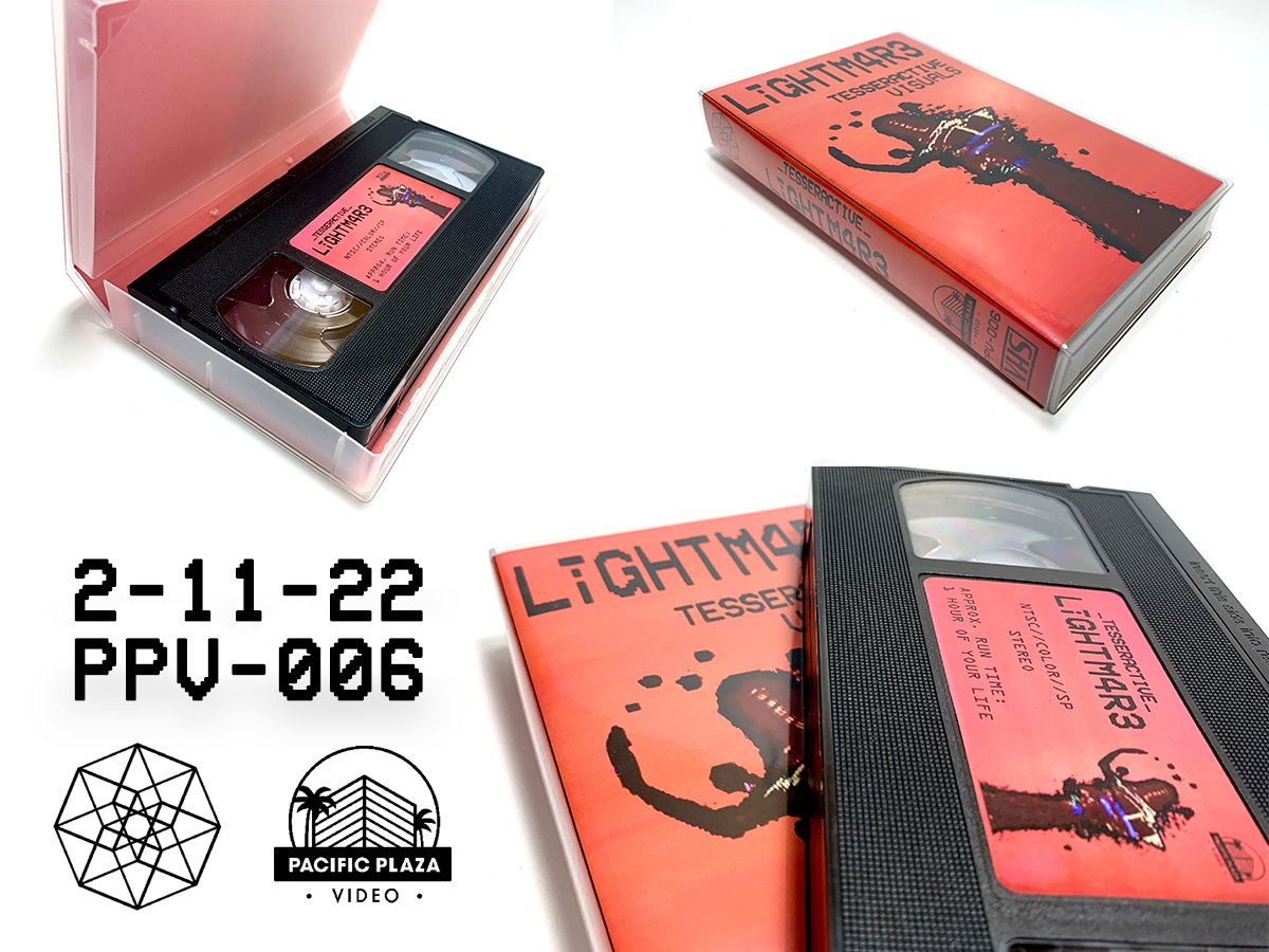 PacificPlazaRec's tweet photo. The new VHS from @_tesseractive_ is now on sale over on our Bandcamp:

https://t.co/XxVTrywFdq https://t.co/8o2aQLlZ8z