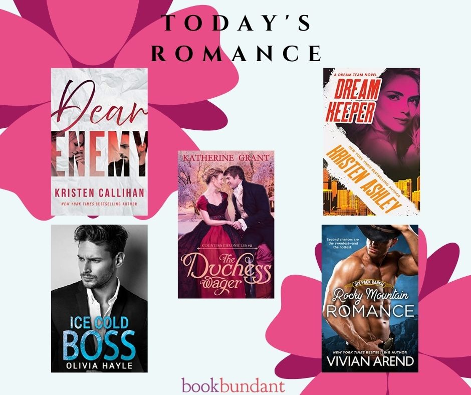 Sweet, sweet #RomanceBooks deals!
Links &amp; prices here: bookbundant.com/romancedeals
#Reading  #bookish  #bookaddict  #bookaholic  #amreading  #amreadingromance  #RomanceReaders  #readingcommunity #indieauthors  #KindleUnlimited