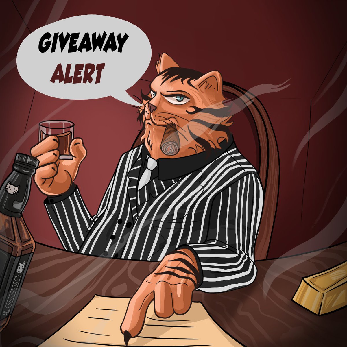 #Elrond ⚡ #GIVEAWAY ⚡ #EGLD

🎁 𝗣𝗿𝗶𝘇𝗲𝘀: 
🥇1st: 2 EGLD + 1 NFT
🥈2nd: 1 EGLD + 1 NFT
🥉3rd: 0.5 EGLD + 1 NFT
 🎖️4-5: 1 NFT 

𝗧𝗼 𝗲𝗻𝘁𝗲𝗿:
✅ RT &amp; Like
✅ Follow <a href="/CatsMafiaNFT/">CatsMafia NFT</a> 
✅ Tag 2 Friends 

 ⏰Ends 7d

#NFT #NFTGiveaways #NFTCommunity  #CatsMafia #ElrondNetwork