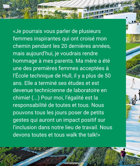 Lafarge_Canada's tweet photo. Le #11février est la Journée internationale des femmes et des filles en STIM et nous célébrons fièrement les #FemmesDeSTIM remarquables chez Lafarge qui jouent un rôle essentiel dans l’industrie.
Voici Marie-Andrée Guindon, Directrice des services techniques - ciment https://t.co/UYLag7NMp3