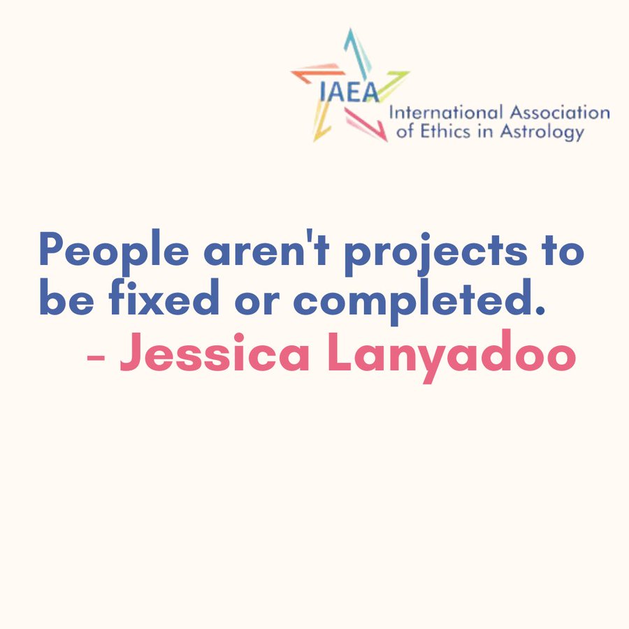 EthicalAstros's tweet photo. As #ethicalastrologers we hold ourselves to the highest possible professional standards. We respect the agency and autonomy of all people who seek astrological counsel. @jessicalanyadoo speaks a little on why it's necessary to respect everyone's own path. https://t.co/9RBxzwCjey https://t.co/28RvukP7V7