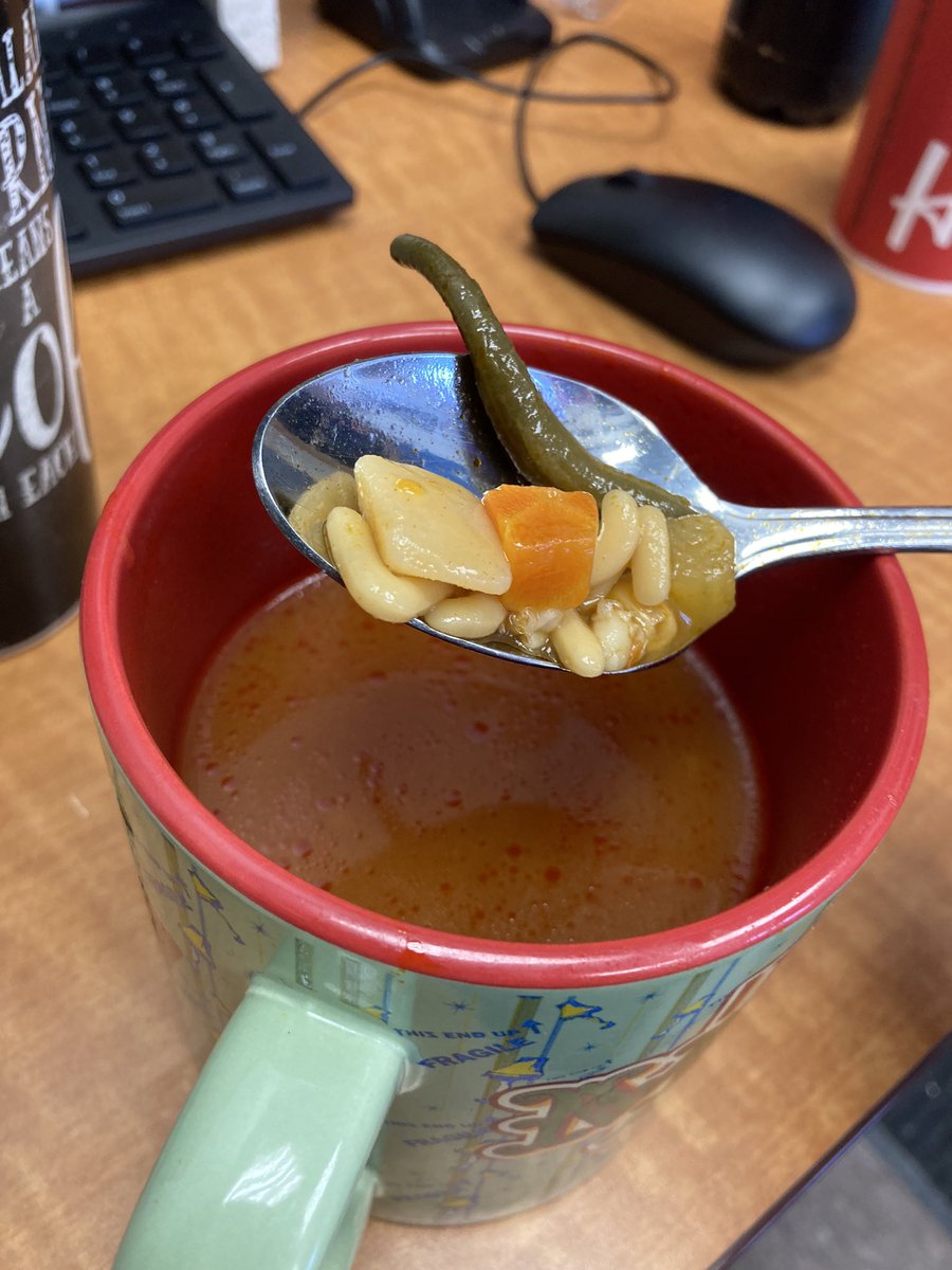 tforthomas's tweet photo. who put #gagh in my soup!? #EverythingIsBetterWithKlingons https://t.co/wSAmF0cK1f