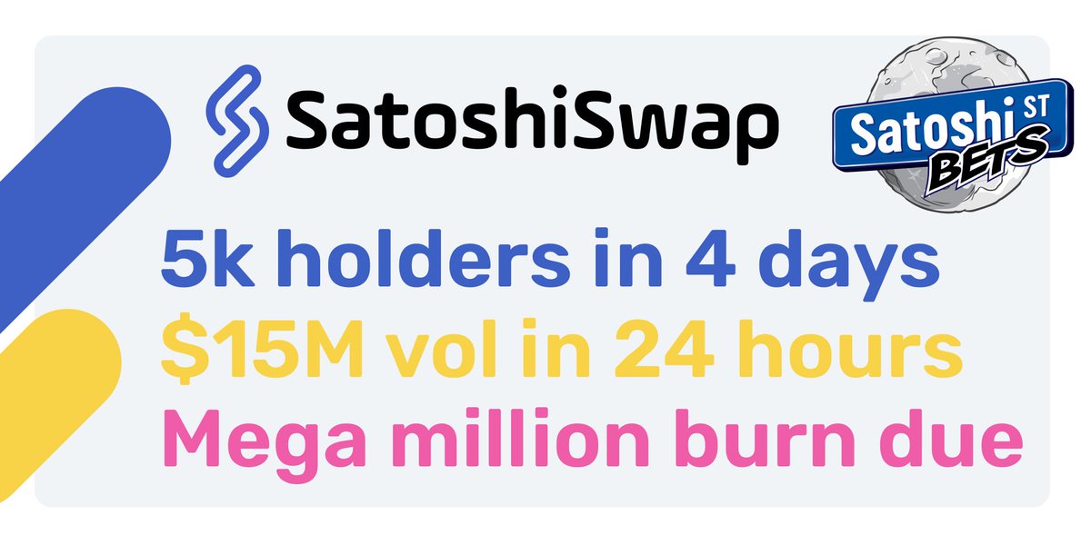 SatoshiStBets's tweet photo. Shhh 🤫 SatoshiSwap is possibly the best kept secret in crypto right now, flying well under the radar because it's not yet listed on CoinMarketCap or CoinGecko.
Curious about what's going on? 
Join our Telegram: https://t.co/yUDAHrkKiS!
https://t.co/OOLg7pTcTR
#SatoshiSwap https://t.co/KYrDFjffdJ