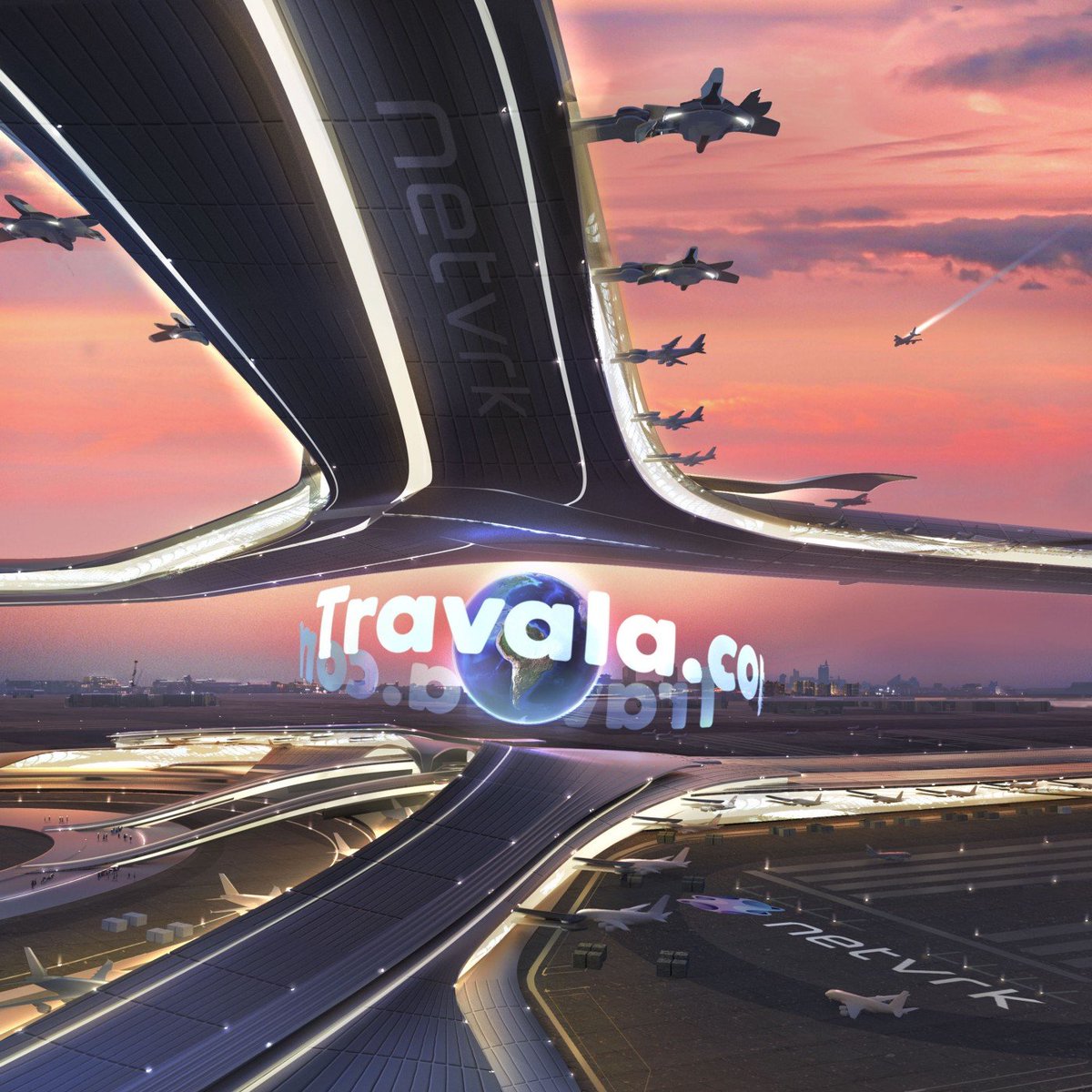 MultimediaNFT's tweet photo. ⛩️#Netvrk x @travalacom 🔥

Welcome #Travala into the #Netvrk #metaverse! 🙌#Travala enables booking #travel products, incl. #hotels, #flights, and more, using #cryptocurrency! 🔥🔥🔥🔥🚀

Read all about it: https://t.co/Psq3byq2aW 

$NTVRK $AVA #blockchain #crypto #NFTCommunity https://t.co/sLlug2TaGF